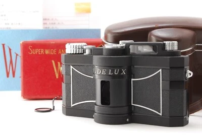 CLA'd 【TOP MINT】 Panon Widelux F6B Body w/ Case,Box,Manual,Filter from JAPAN M39 - Image 1 of 4