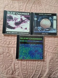Sleep Chamber CD LOT of 3 Spellbound Submission, Sacrosanct, Sirkle Zero - Imagen 1 de 7