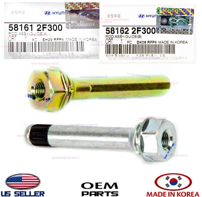2pcs Genuine OEM Front Support Rod Assy Guide A+B 2001-20 Hyundai Kia *See List - Image 1 of 4