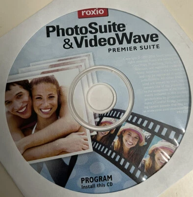 Roxio Photosuite & VideoWave Version 8 Productivity SEALED Photo Suite - Image 1 of 4
