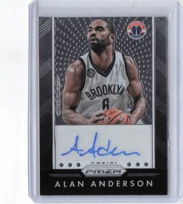 2015-16 Panini Prizm #P-ALN Alan Anderson Prizm Autographs - Image 1 of 2