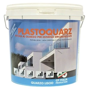 PITTURA AL QUARZO PLASTOQUARZ DA 5/14 LT - Foto 1 di 2