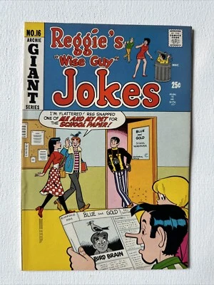 Reggies JOKES #  16  HIGH GRADE NM ARCHIE 1971  Giant-Size * DUMB DUMB * - Image 1 of 4