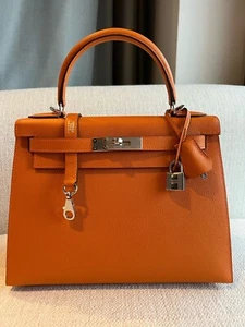Hermes Kelly 28 Sellier 93 orange - Picture 1 of 16