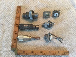 VINTAGE ASSORTED COAX CONNECTOR LOT OF 7 1 Amphenol, 1 IRC - Picture 1 of 4