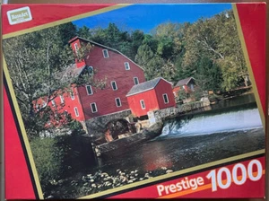Rose Art ~ Old Red Mill ~ 1000 Piece Jigsaw Puzzle ~ Brand New ~ Factory Sealed - Picture 1 of 4