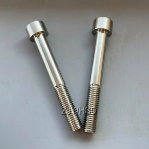 2pcs M7 x 70 Titanium Ti Screw Bolt Allen Hex Socket Cap Head / Aerospace Grade - Picture 1 of 2