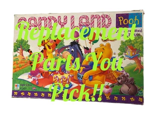 Candy Land Winnie The Pooh Board Game Replacement Parts & Pieces 1998 MB - Picture 1 of 19