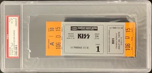 KISS 1979 Full Concert Ticket 7/24/79 Dynasty Tour Garden MSG PSA/DNA EX-MT 6 - Picture 1 of 3