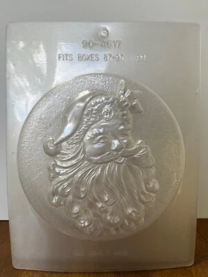 Шоколадная форма CK Products 6 дюймов Medallion Santa Christmas 90-4617 10 шт. в наличии - Изображение 1 из 4