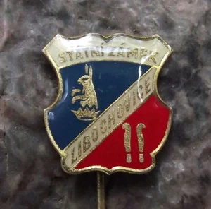 Libochovice Libochowitz Rabbit Hare Heraldic Crest Palace Souvenier Pin Badge - Picture 1 of 1