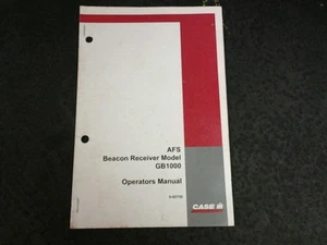 Case IH AFS Beacon Receiver Model GB1000 Operators Manual - Picture 1 of 1