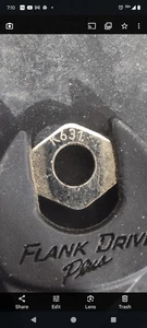 Snap On Flank Drive Key K631 - Picture 1 of 2