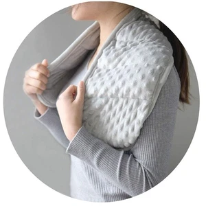 Sensory Weighted Dual Texture Shoulder Wrap 4-Pounds for Adults - Picture 1 of 4