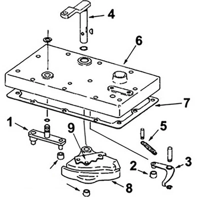 380306K New Camshaft Plate w/ Rivet Kit Fits Case-IH Tractor Model 806 - Image 1 of 4