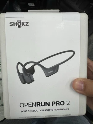 Shokz OpenRun Pro2 Bluetooth Sport Headphones - Black - Image 1 of 4