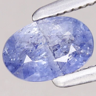 0.52ct 5.8x3.8mm Oval Natural HEATED Blue Sapphire Gemstone, Madagascar - Image 1 of 4