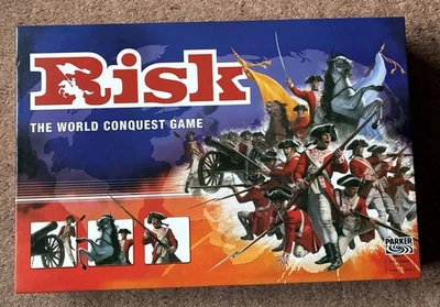 Risk The World Conquest Game Parker Games Golden Cavalry Edition 2004 VGC - Image 1 of 4