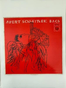 Albert Schweitzer - Bach Organ Music 12" Record 33 RPM Columbia Classical - Picture 1 of 4