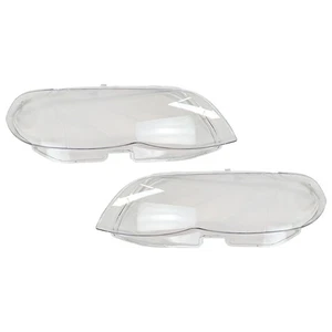 Pair Headlight Shell Headlight Lens Plastic Cover For BMW X5 E53 2004-2006 - Bild 1 von 8