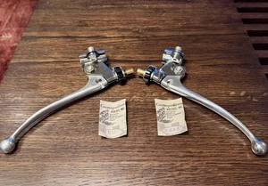 Benelli Enduro 175cc Front Brake & Clutch Handlebar Control Lever & Perch Set - Picture 1 of 3