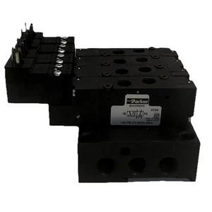 PARKER 3 WAY 115V-50HZ-1.6VA PMAX 10 BAR SOLENOID VALVE P2E-KV41F0 / B3C00005C - Picture 1 of 6