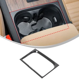 ABS Carbon Center Control Cup Holder Trim For Land Rover Discovery Sport 2024+ - Picture 1 of 9