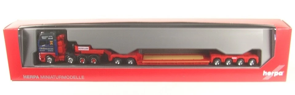 MAN TGX GX Camion Rimorchio Pesante Bowler (Inghilterra/Stockport) 1:87 Herpa - Immagine 1 di 1