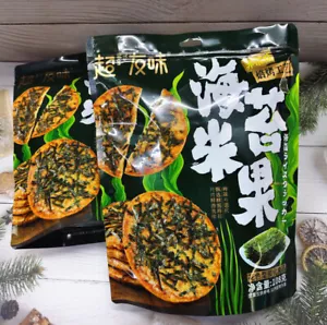 Chaoyouwei Seaweed Rice Crackers - 108g Crispy Snack, Perfect for Tea Time - Picture 1 of 6