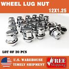 20PC 12X1.25 Chrome OEM factory washer fit 2017 NISSAN ALTIMA Mag Seat Lug Nut NISSAN Pick-Up