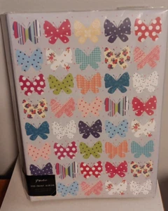 Large 300 Picture Photo Album Butterfly Design4x6 Photos  multicolored NOS - Picture 1 of 7