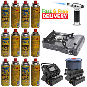 Butane Gas Bottles Canisters Can Portable Stoves Cookers Grill Heaters Weed Wand