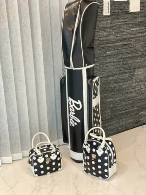 Barbie Golf Pearly Gates [Marca descontinuada] Bolso Caddy/Bolso de Zapatos/Bolso de Mano SP Raro Foto 1 de 4