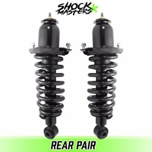 Rear Pair Quick Complete Struts & Coil Springs for 2009-2010 Pontiac Vibe AWD