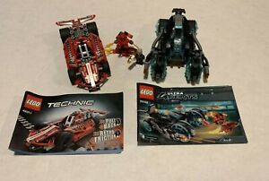 Used LEGO Lot Ultra Agent Infearno Interception 70162 and Technic Racecar 42011