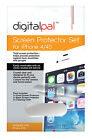  Digitalpal Screen Protector Set for use with iPhone 4 or iPhone 4S