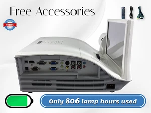 Interactive Ultra Short Throw Mimio Projector 280 DLP Projector - 806 Hours Used - Picture 1 of 11