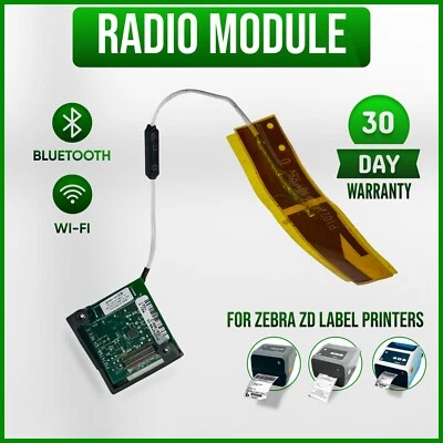 Беспроводной модуль радио WiFi BT с антенной P1074768-02 для принтеров этикеток Zebra ZD - Изображение 1 из 4