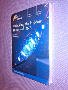 Great Courses TRANSCRIPTS :      UNLOCKING the HIDDEN HISTORY OF DNA     sealed - Picture 1 of 3