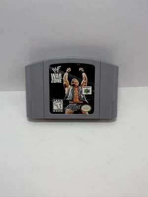 WWF War Zone Nintendo 64, 1997 Authentic Cartridge Only, Working **Free Shipping - Image 1 of 4