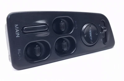 1993-1997 Honda Del Sol Power Window Master Switch W/ Mirror Switch Black Oem - Image 1 of 4