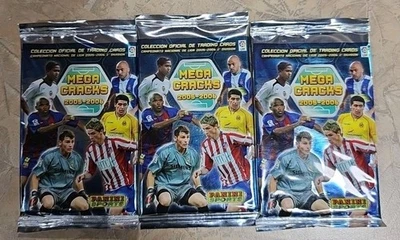 2005-06 PANINI MEGACRACKS  LA LIGA SEALED  3 Packs Possible Messi 2nd Year Tough - Image 1 of 2
