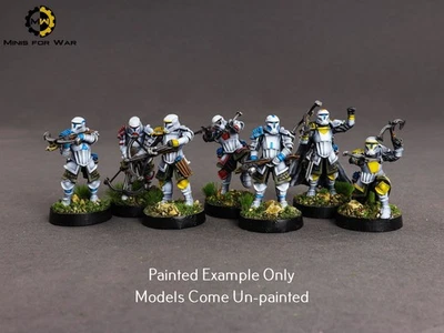 Star Wars Legion Medieval Republic Commando Squad - 3D printed UNPAINTED - Image 1 of 3