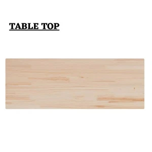 Table Top Desk Top Wooden Table Top for Desk Solid Wood Pine Square vidaXL - Picture 1 of 7