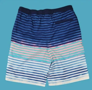 Cat & Jack Boy's Husky Stripe Board Shorts Size L (12-14) - Picture 1 of 8