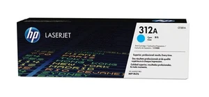 HP CF381-00902 CF381A 312A cyan original LaserJet toner cartridge new - Afbeelding 1 van 1