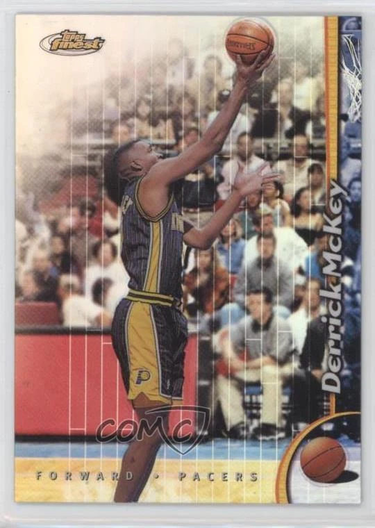 1998-99 Topps Finest Refractor No-Protector Derrick McKey #215