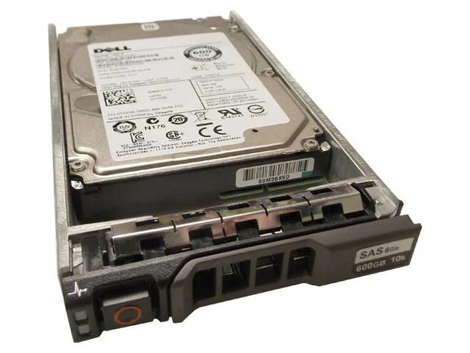 Dell 400-AAAI 600GB 10k rpm 2.5" SAS 6Gbps Hard Drive - Image 1 of 1
