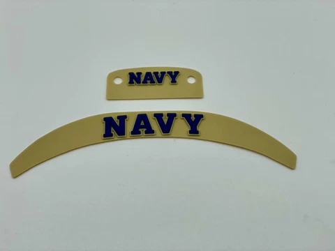Navy Midshipmen Speed Gold/Blue Mini Helmet 3D Bumper Set Cover