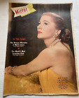 NY New York Sunday Mirror Magazine August 8, 1954 Joan Fontaine on Cover